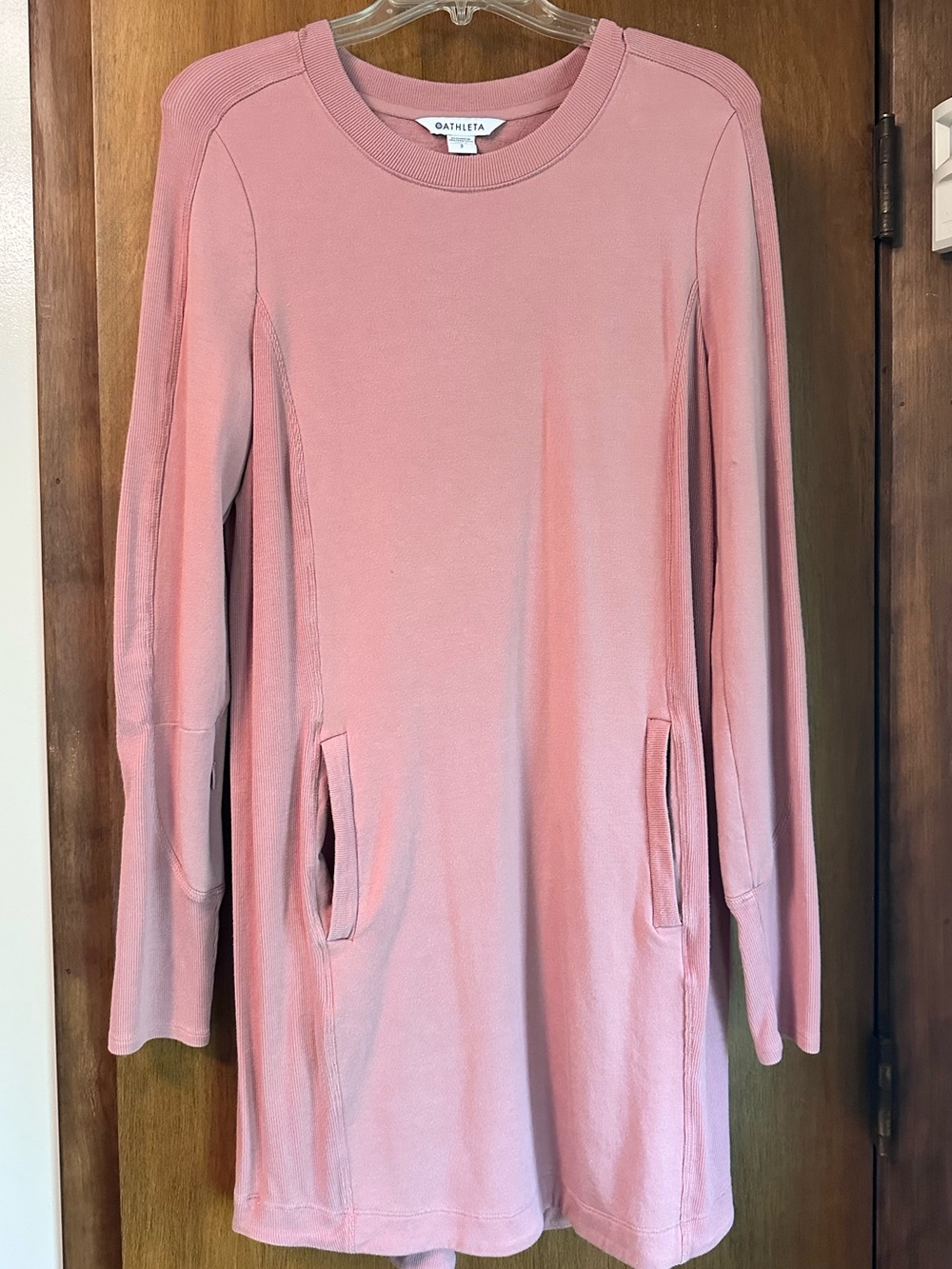 Athleta Dusty Pink Crewneck Sweatshirt